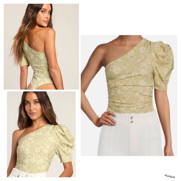 Free People Tops - Free People One Shoulder Bodysuit